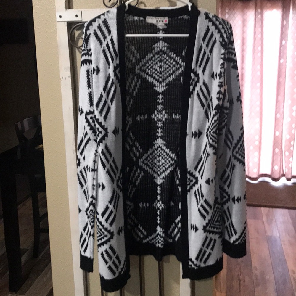 Aztec print cardigan - Picture 1 of 2